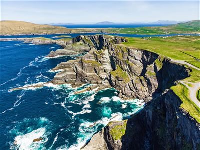 Blick auf die Kerry Cliffs